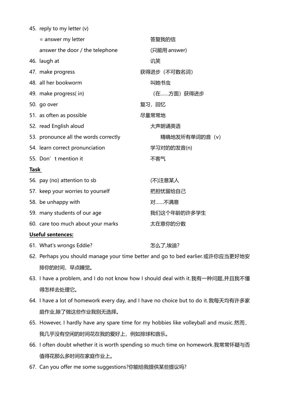 2025年牛津译林九年级上学期英语知识点汇总Unit_第3页