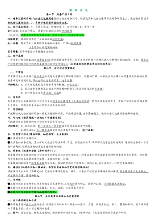 2025年中级会计师考试中级会计实务个人学习笔记
