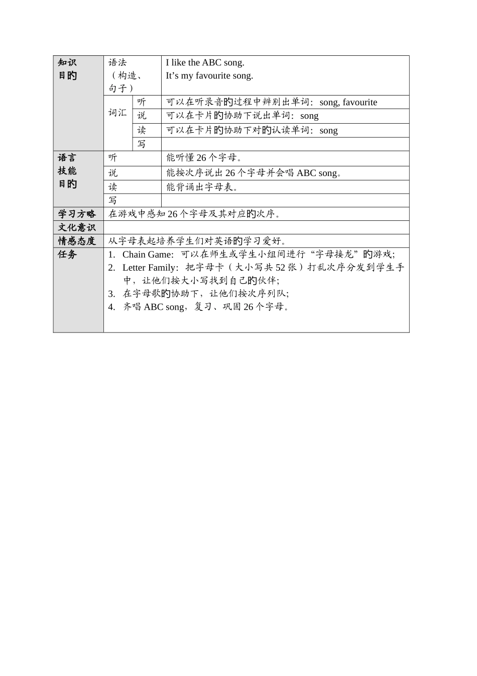 2025年外研版一年级起点二年级上册英语教案全册_第3页