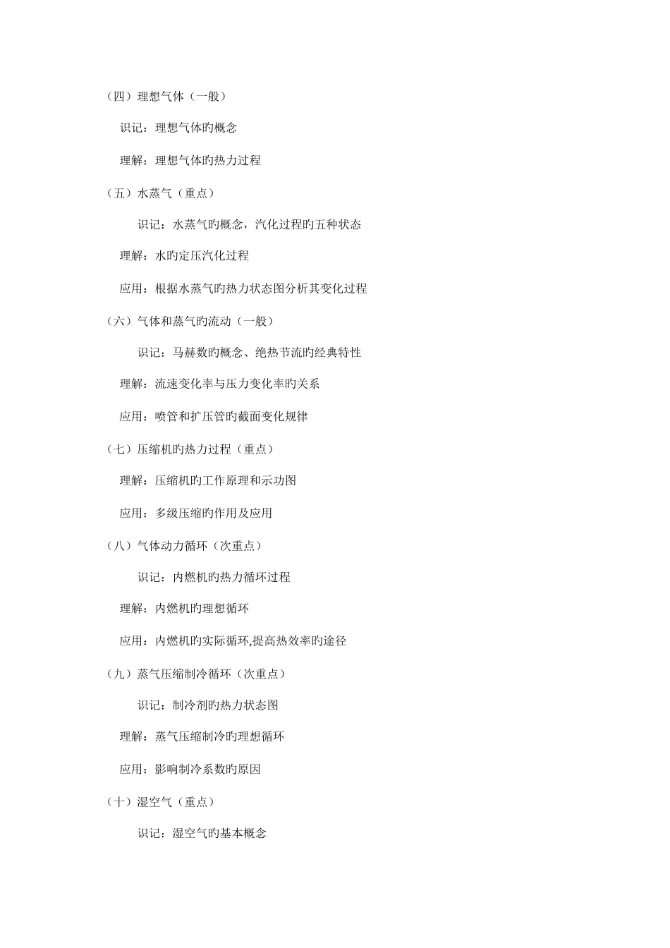 2025年天津自考轮机工程基础力学部分课程考试大纲_第3页