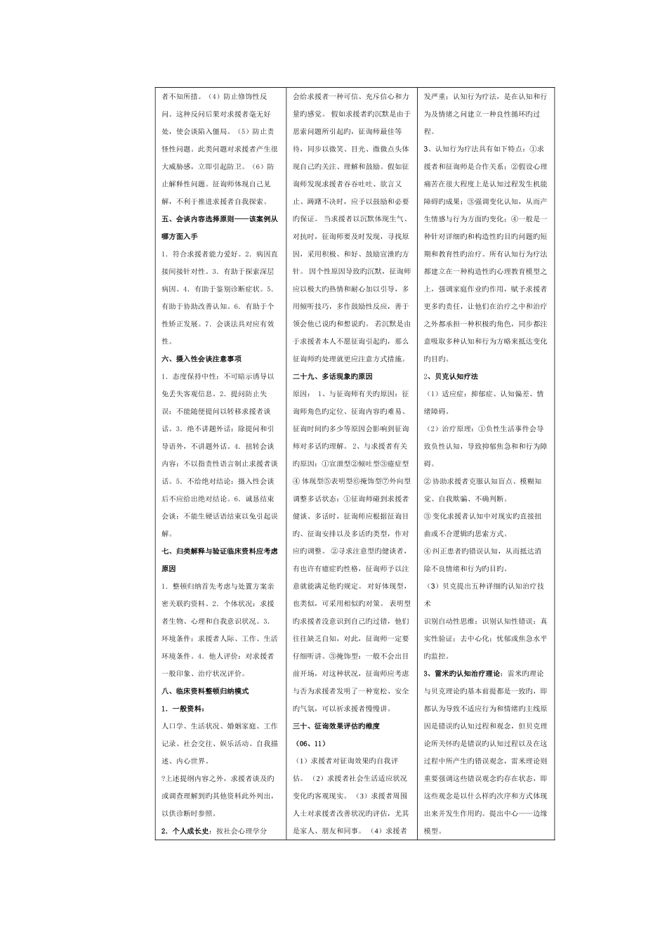 2025年二级三级心理咨询师题库大全_第2页