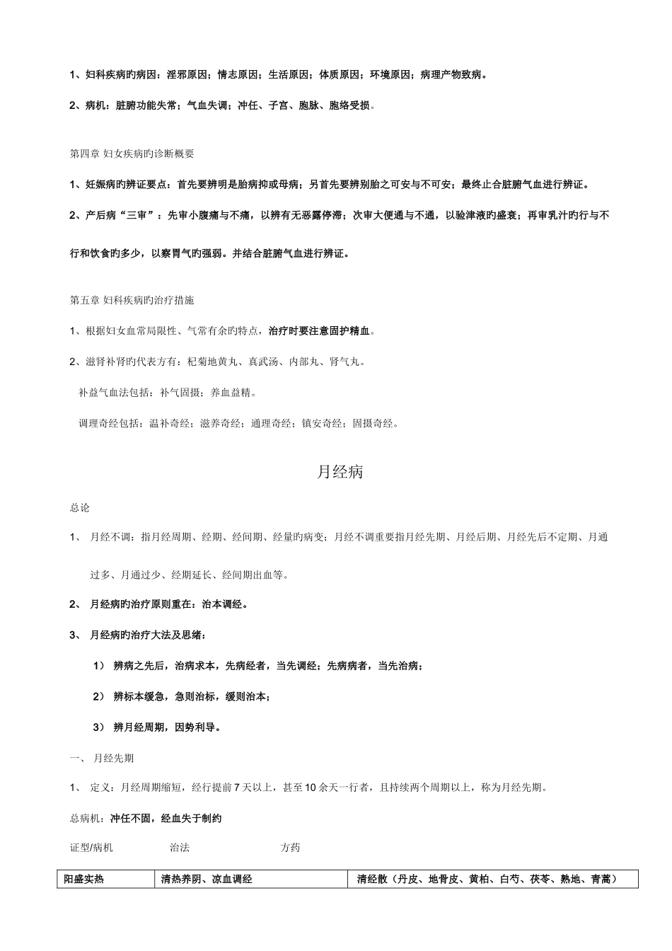 2025年中医妇科学中级职称考试复习重点_第3页