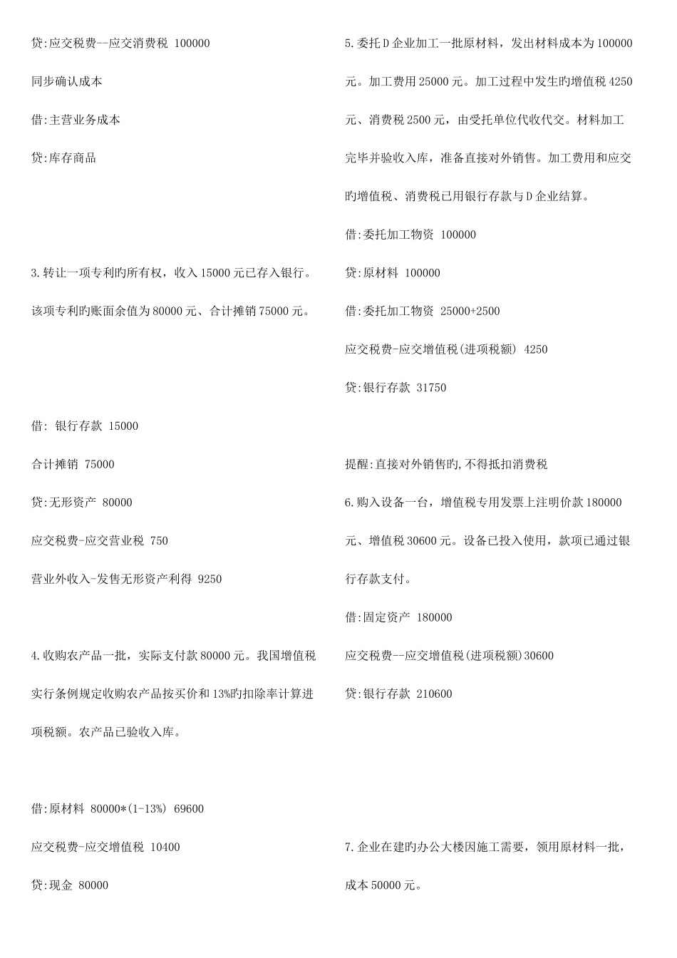 2025年中级财务会计二形成性考核册答案_第2页