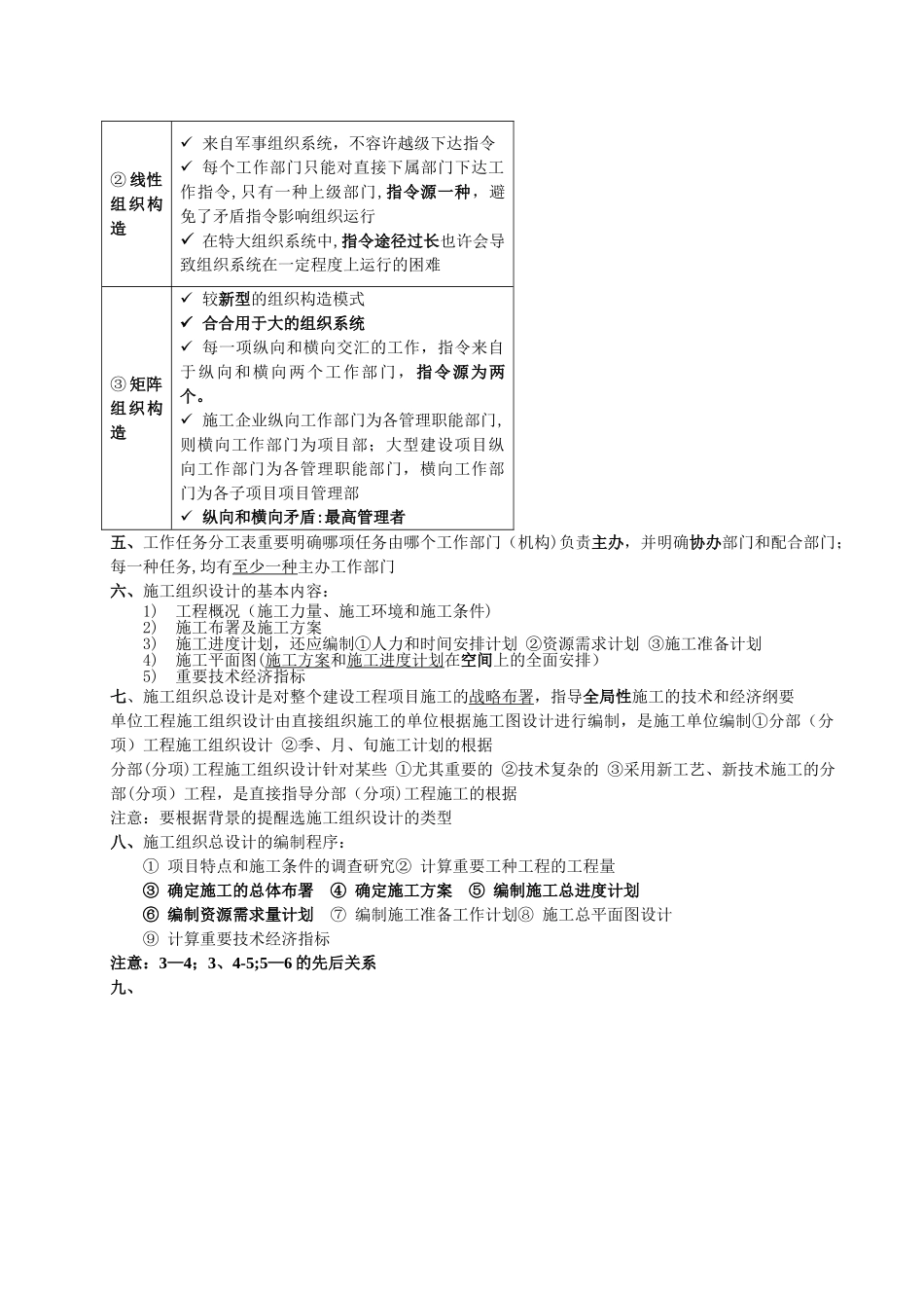 2025年二级建造师建设工程施工管理复习重点资料总结_第2页