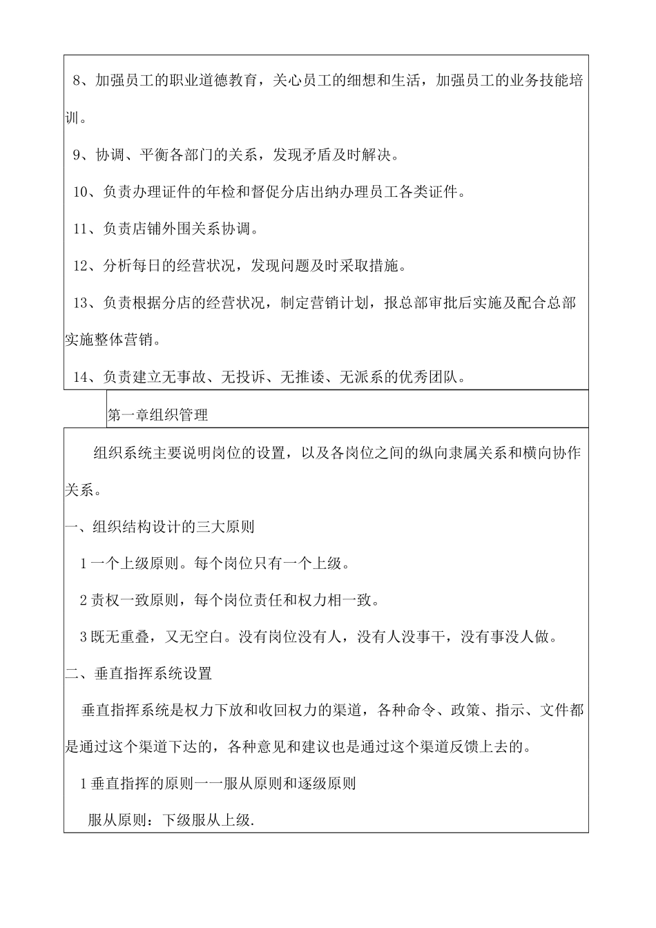 餐饮行业餐饮连锁店店长手册_第3页