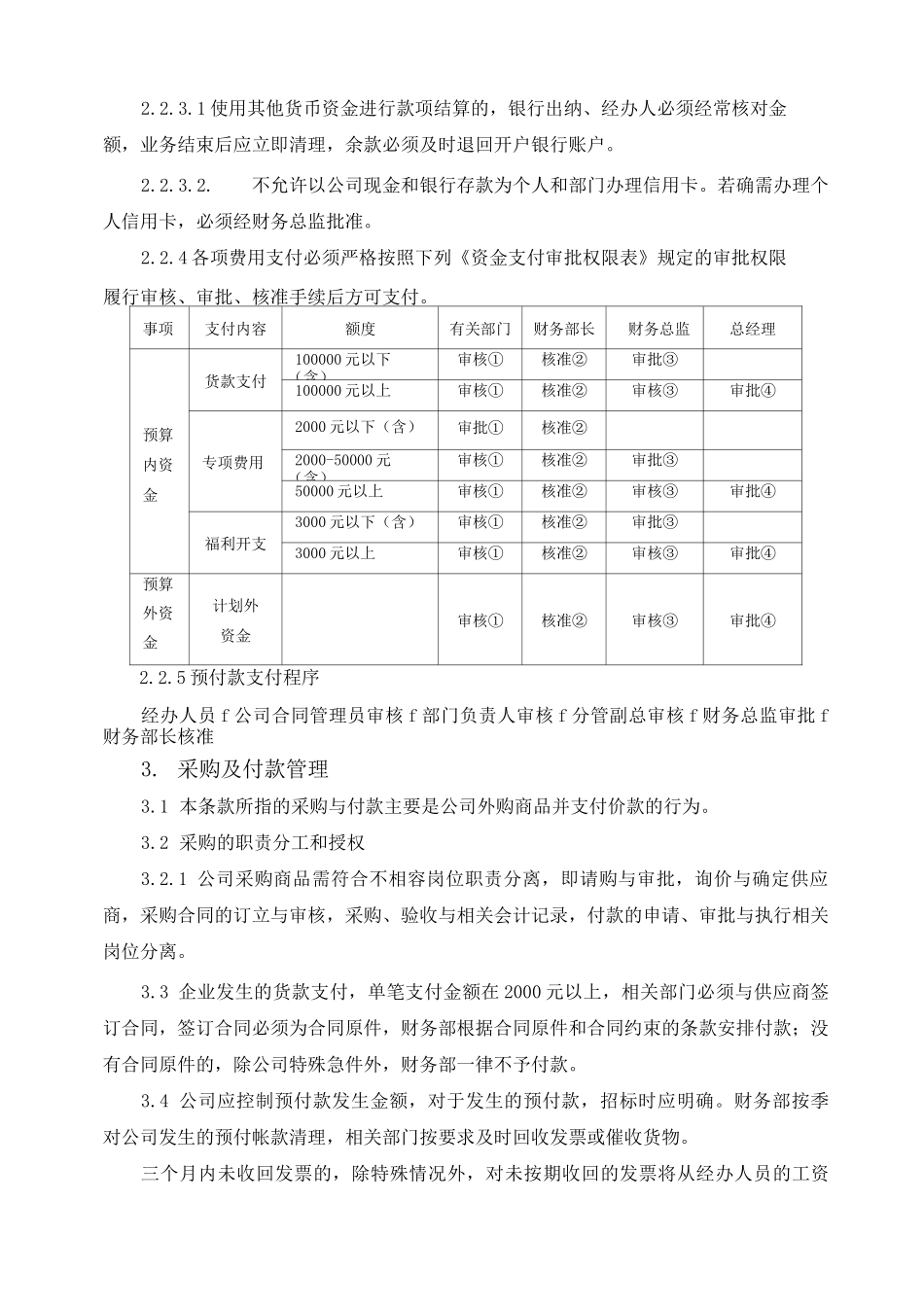 华康建材公司财务管理制度_第3页