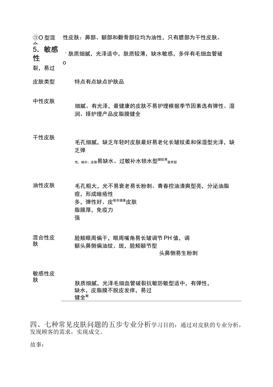皮肤基础知识(皮肤类型)._第3页
