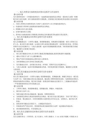 泌尿外科应急预案