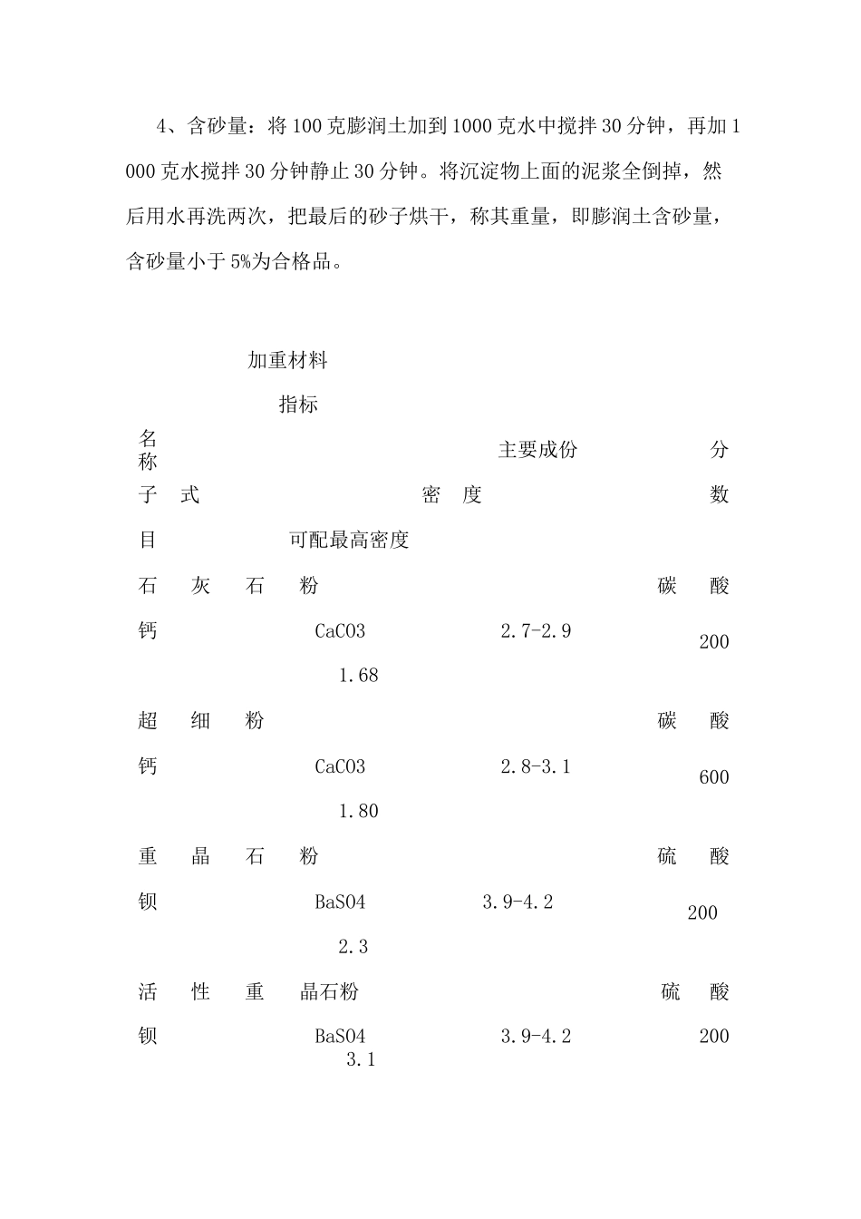 常用钻井液材料_第3页
