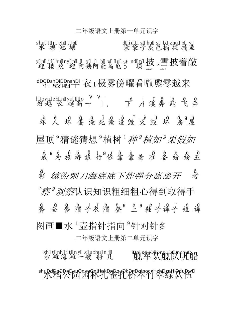 二年级语文识字_第1页