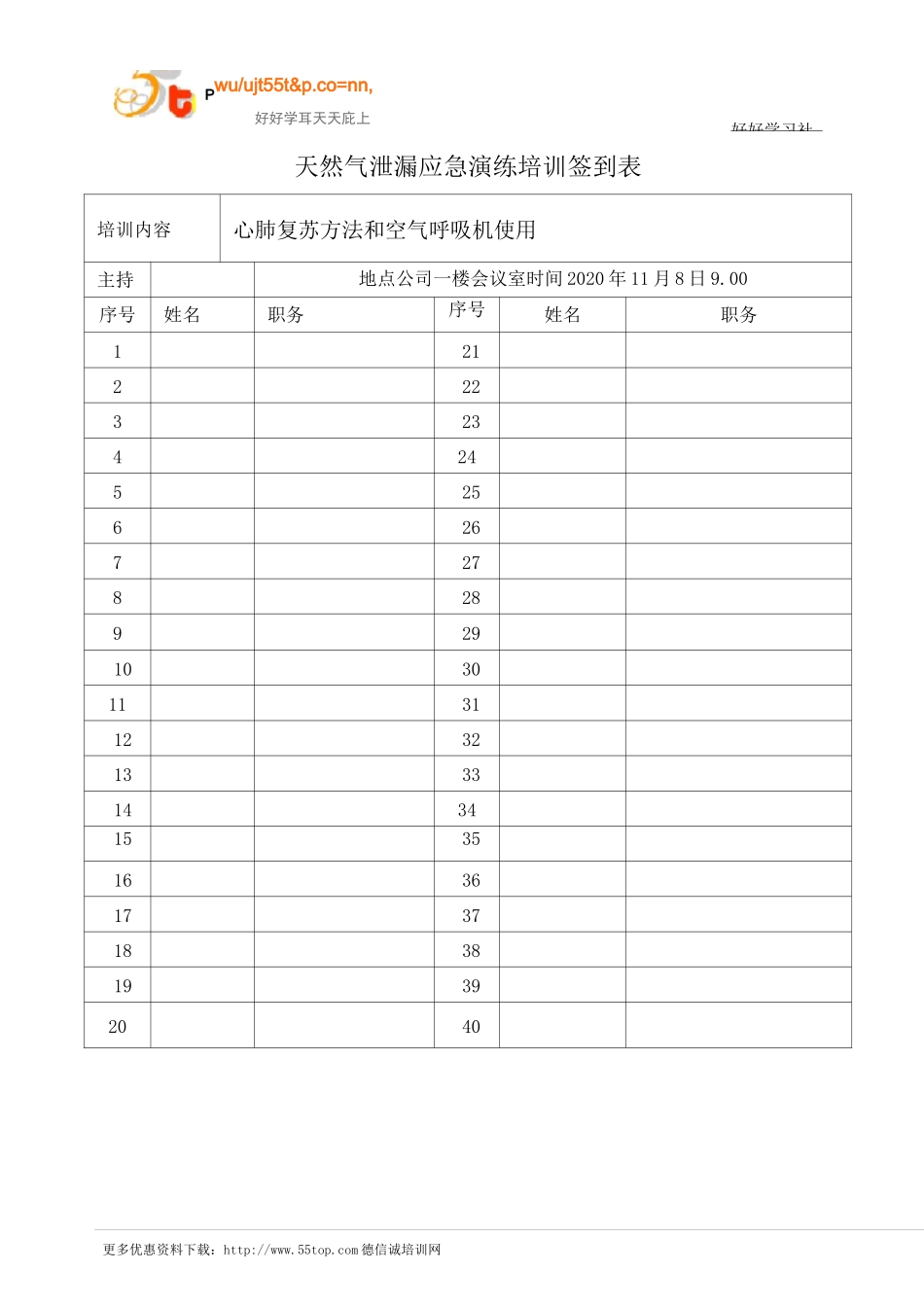 天然气泄漏应急方案演练总结报告_第3页