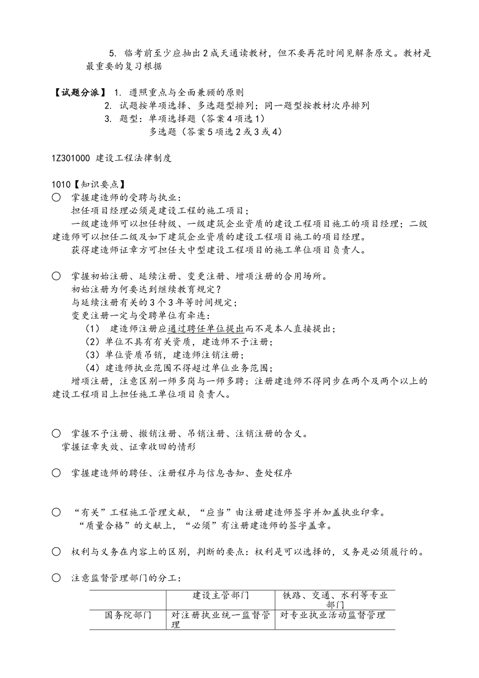 2025年一级建造师法规复习_第2页