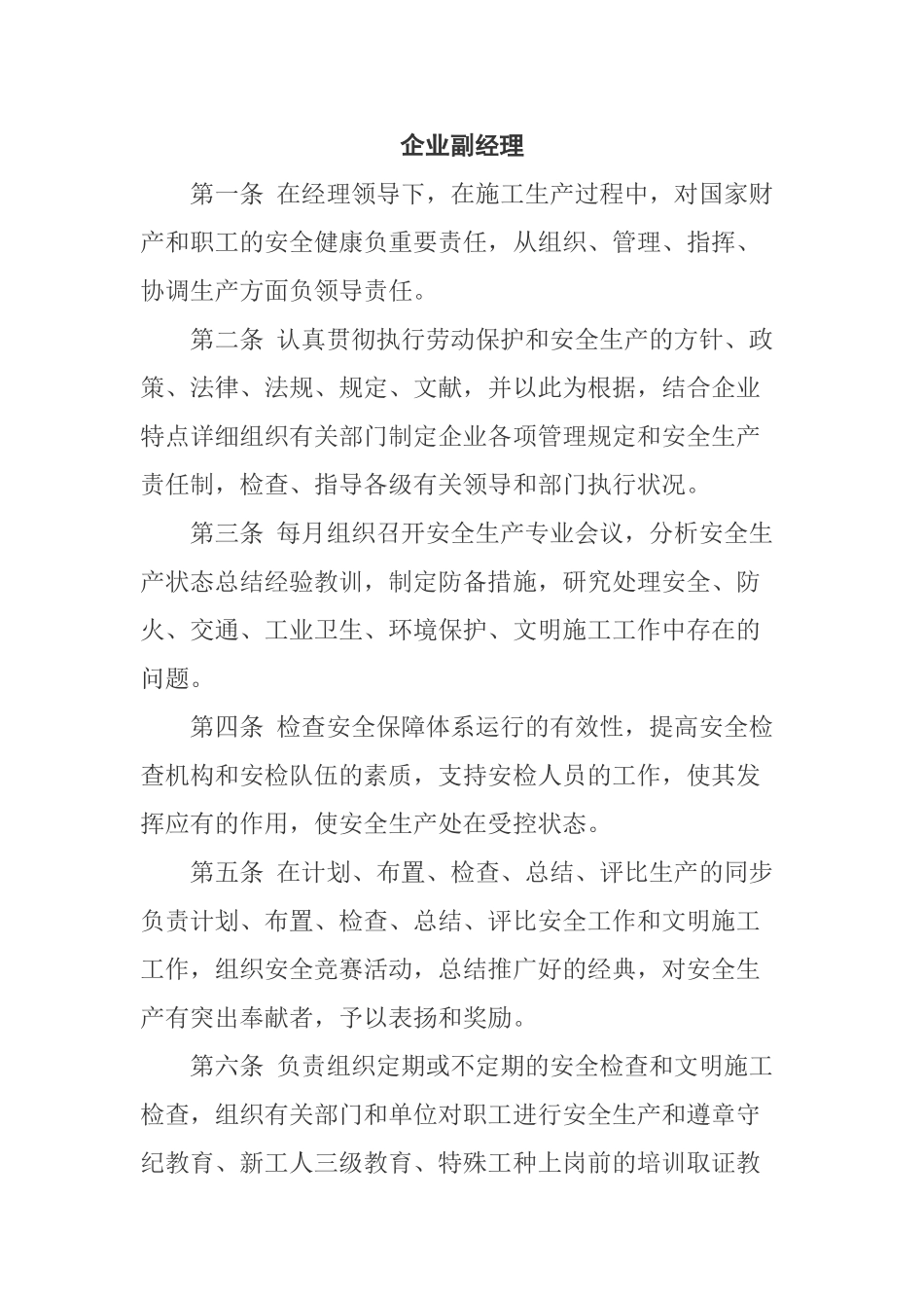 2025年安全生产责任制度全套齐全_第3页