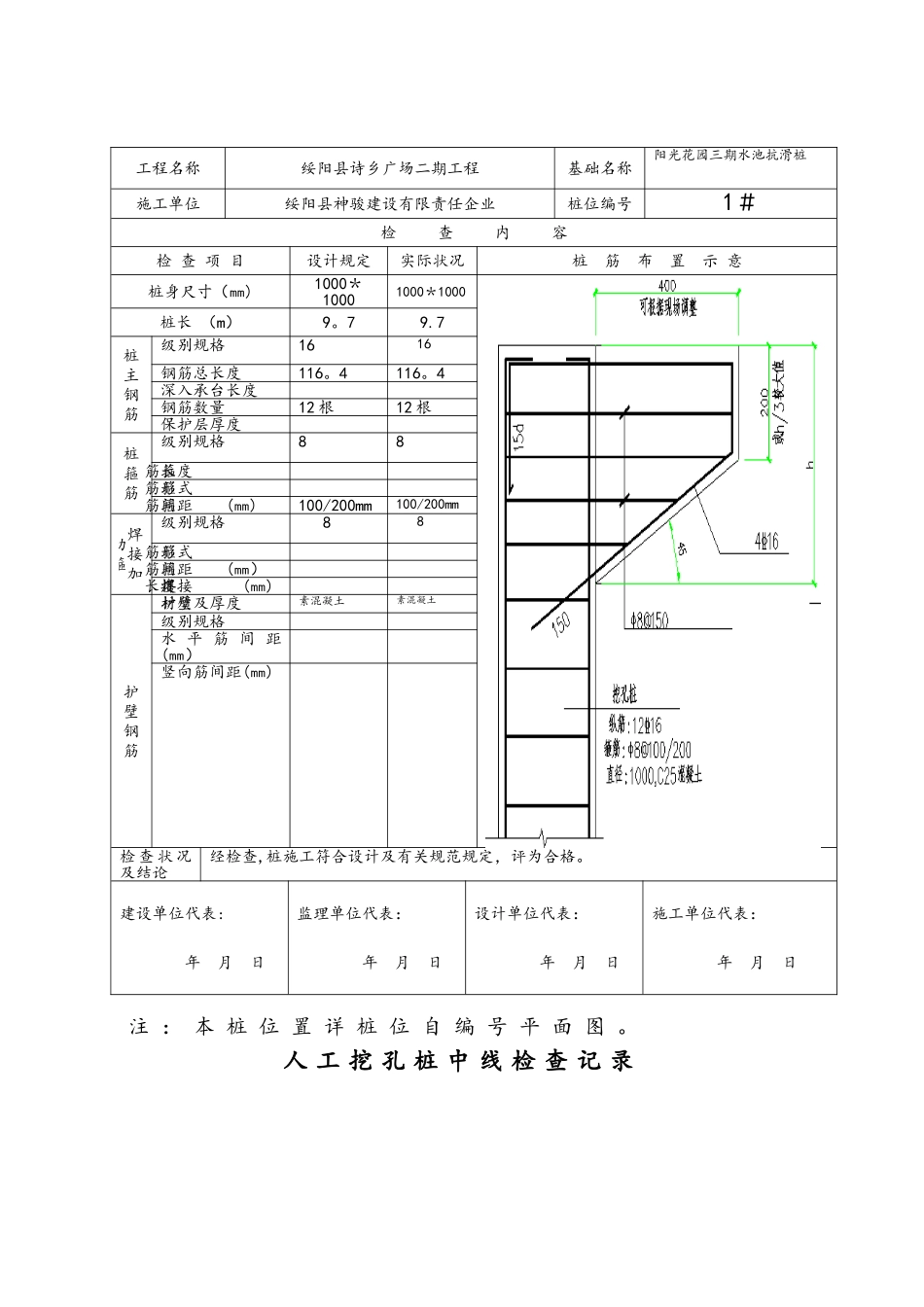 2025年人工挖孔桩记录表格全套_第3页