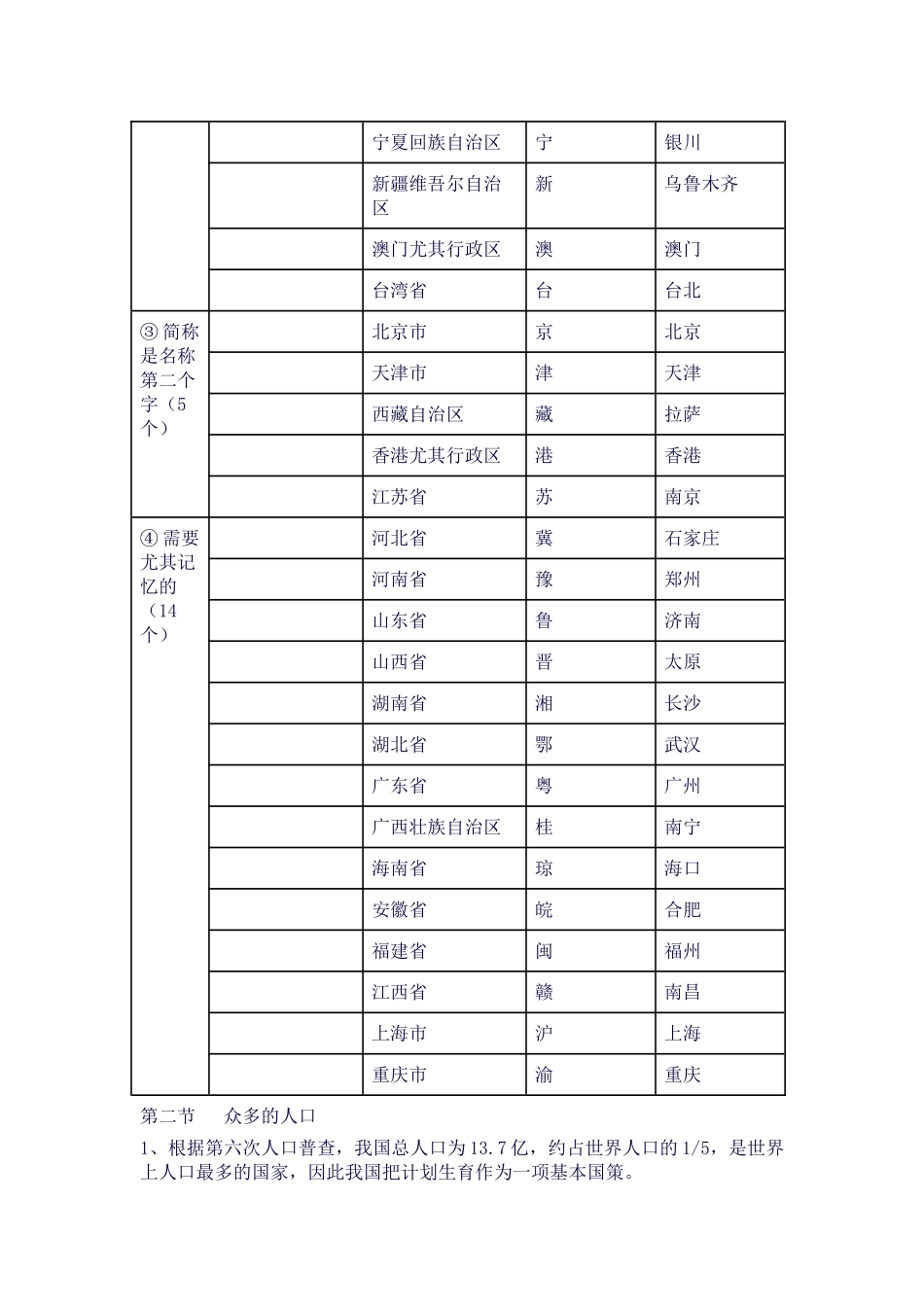 2025年地理八年级上知识点前两章_第3页