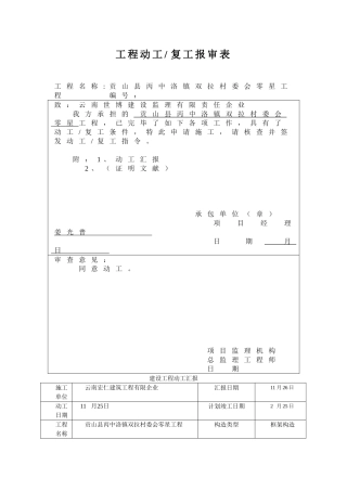 2025年房建全套施工过程资料