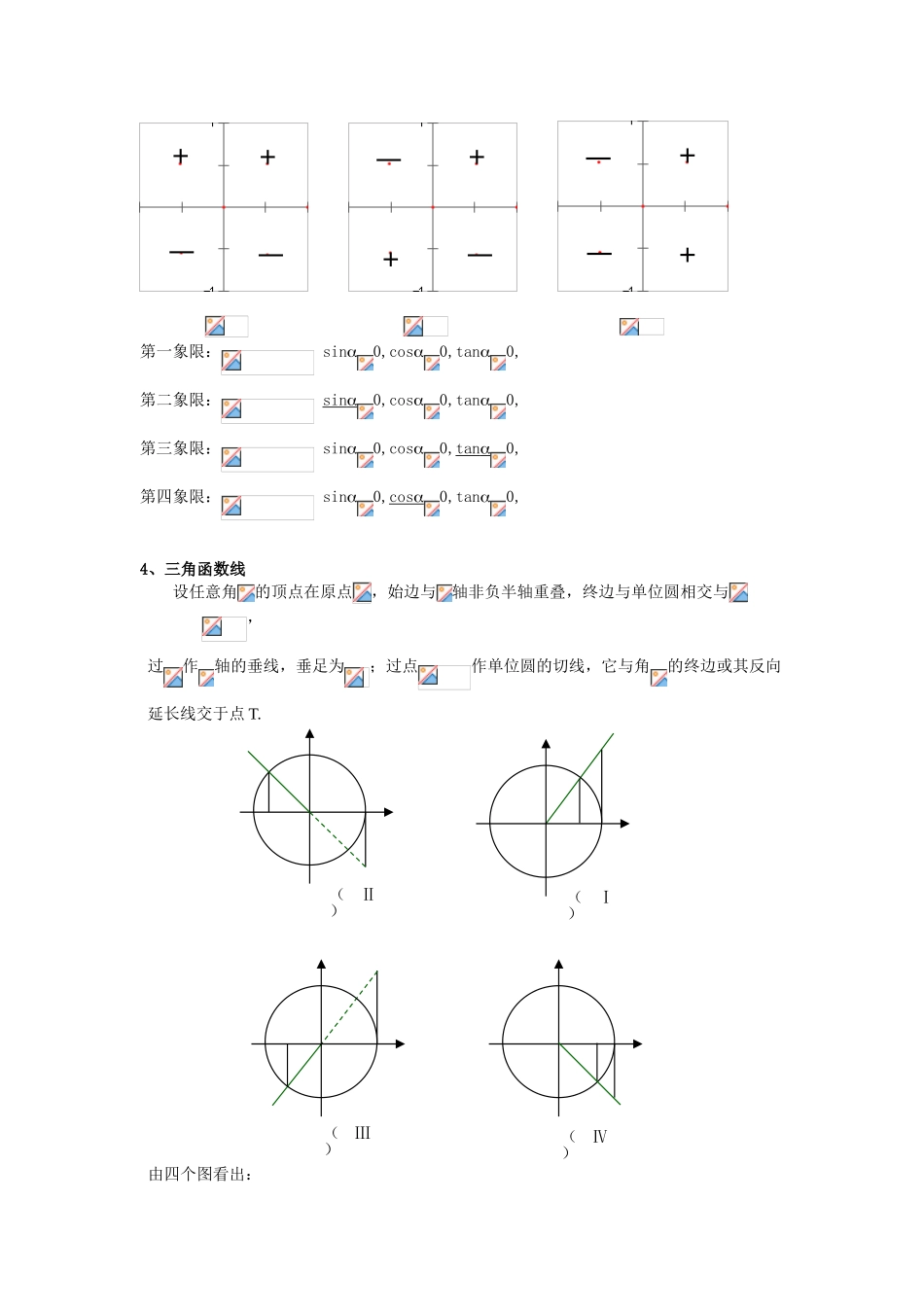 2025年高中数学必修4三角函数知识点归纳总结_第3页