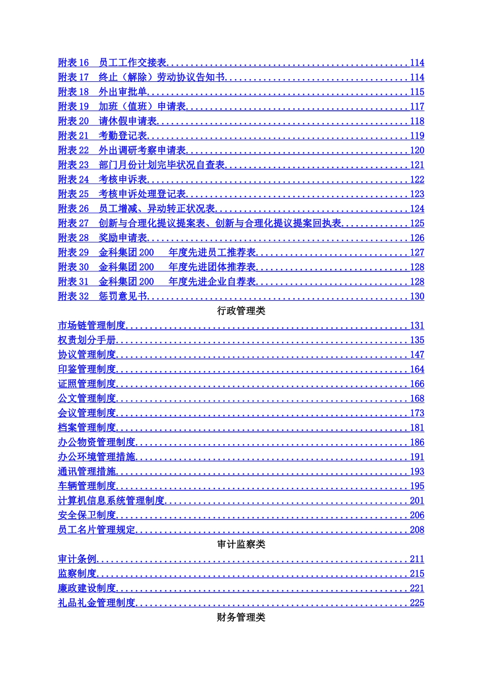 2025年重庆金科集团全套管理制度手册_第2页