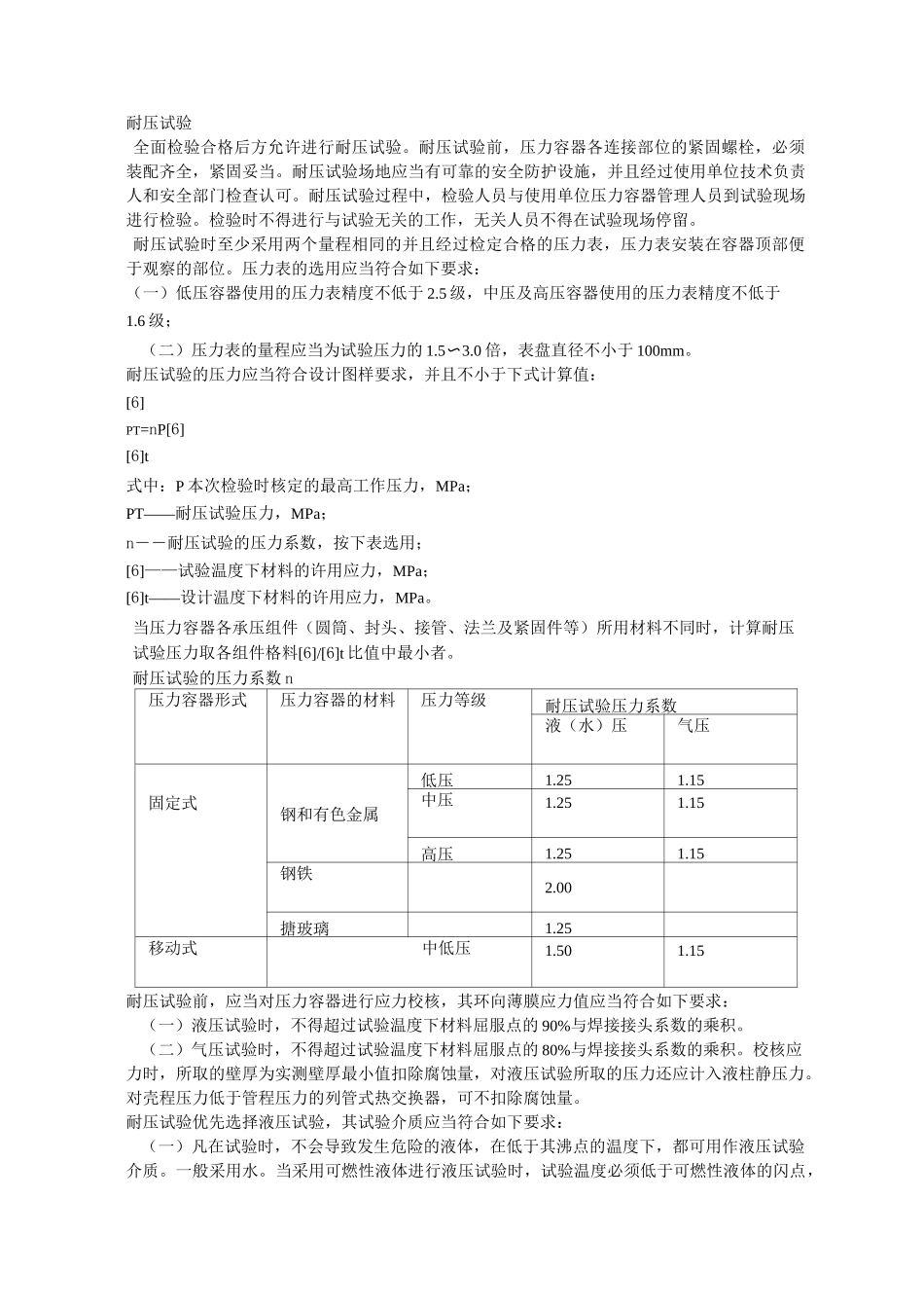 压力容器耐压试验_第1页