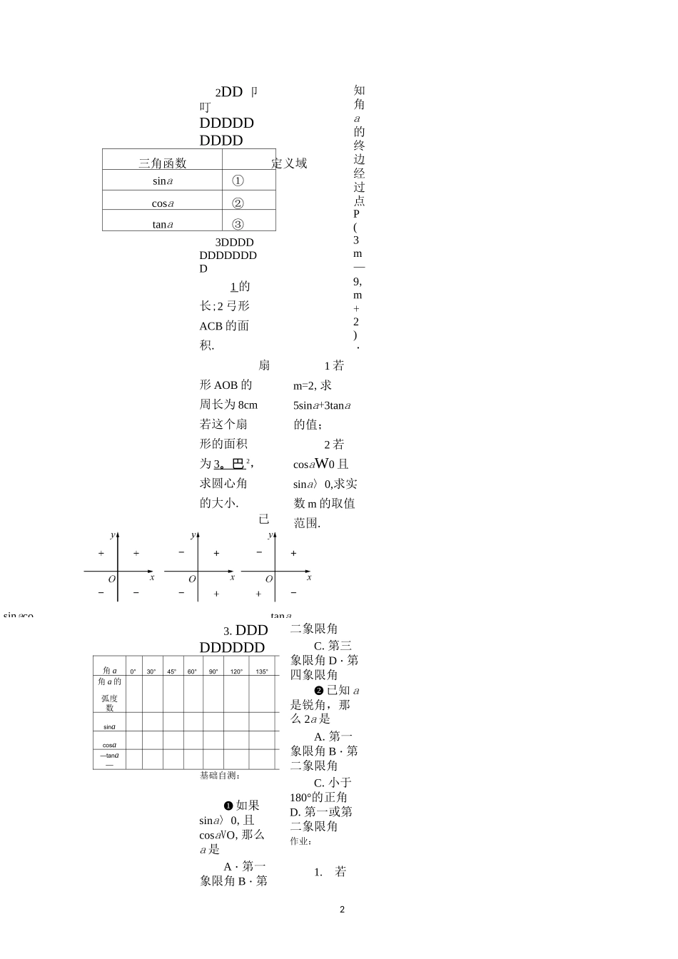 三角函数正余弦定理_第2页