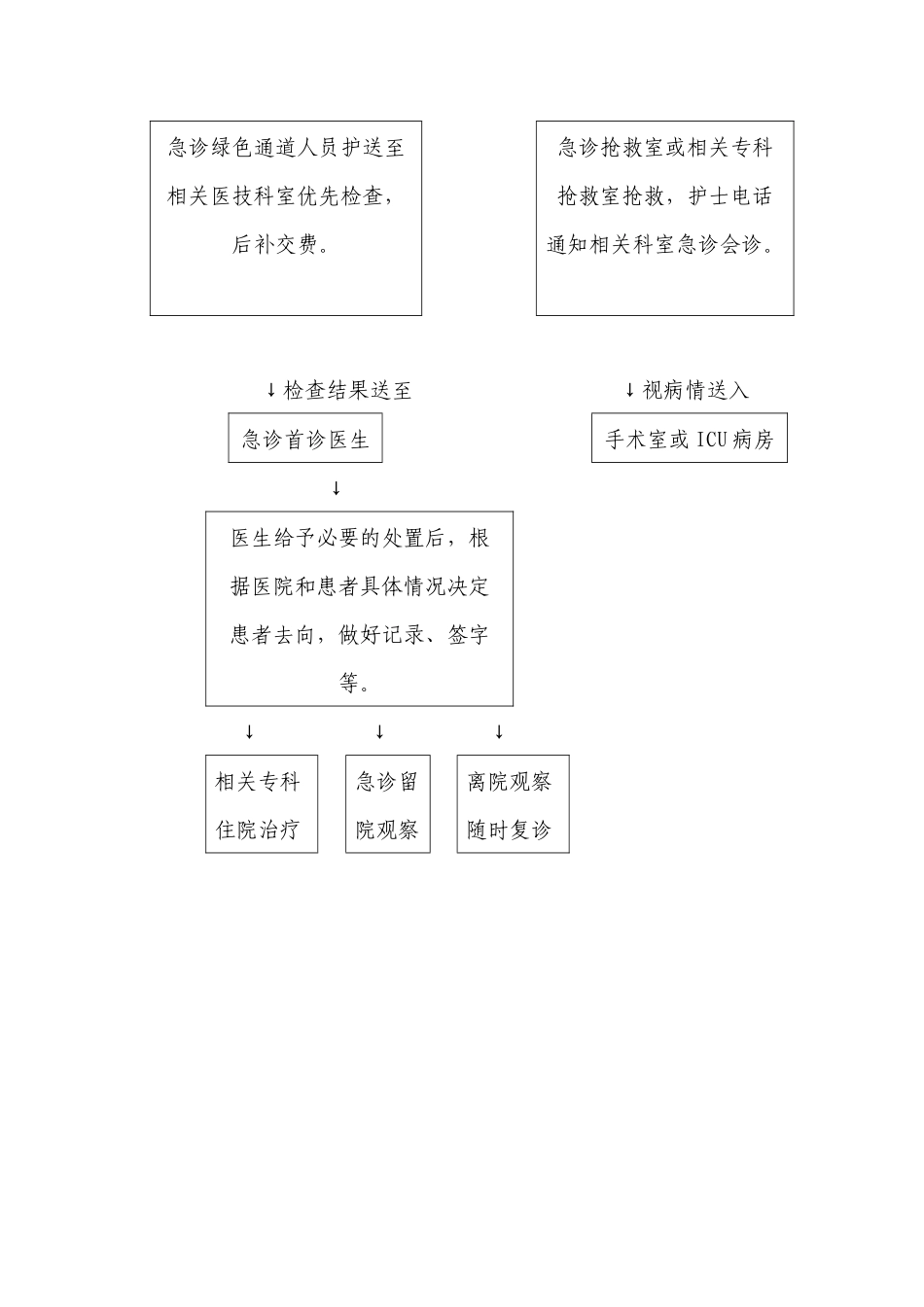 2022年医学专题—最新重点病种急诊服务流程全部_第3页