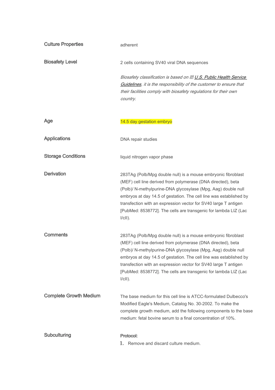 hct-116、hela、MEFs细胞参数介绍.doc_第3页