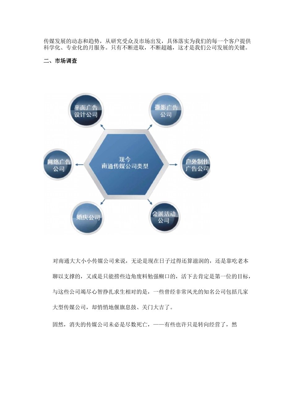 文化传媒有限公司计划书_第2页