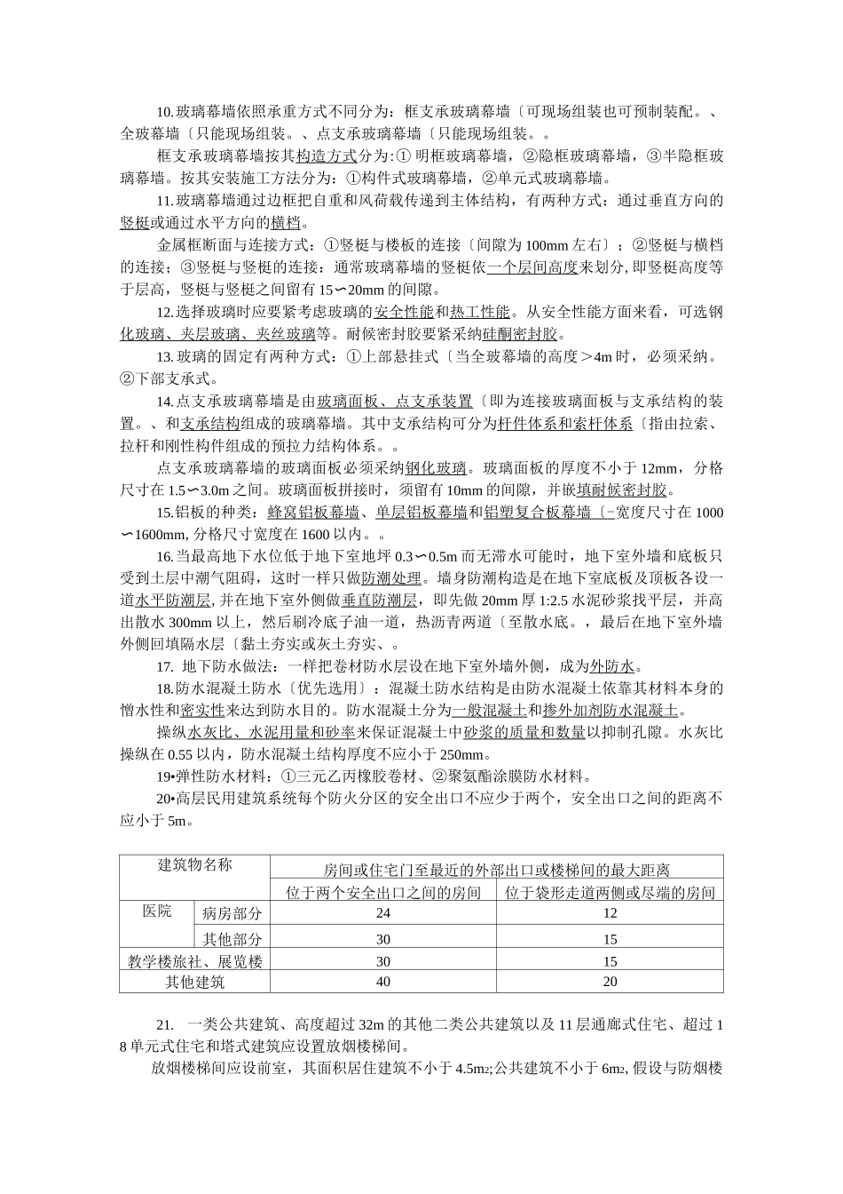 建筑构造知识点总结_第2页
