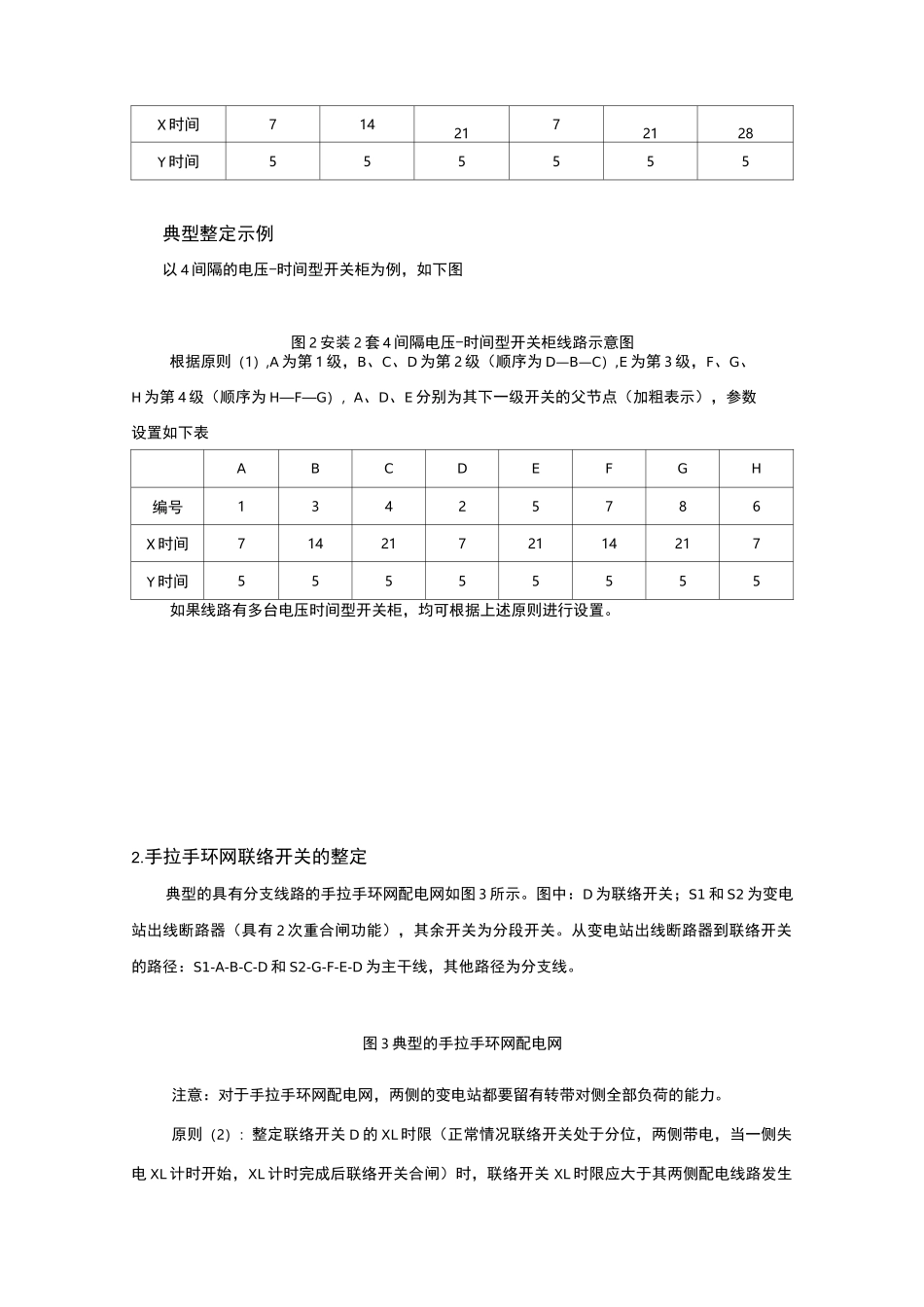 电压时间型馈线自动化系统的参数整定方法_第3页