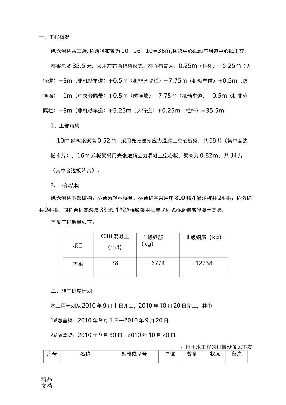 (整理)桥墩盖梁施工方案_第1页
