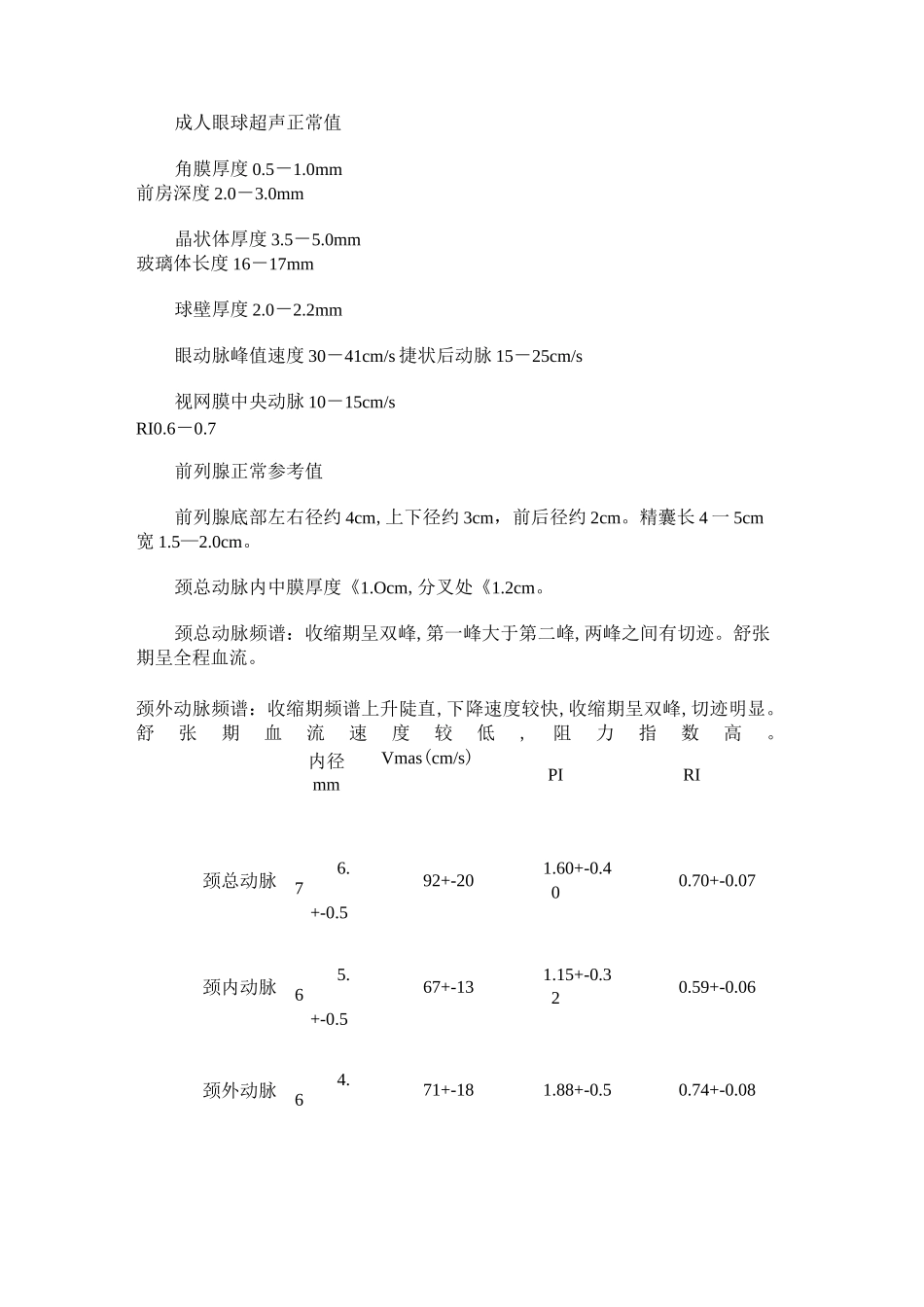 血管内径和流速正常值_第2页