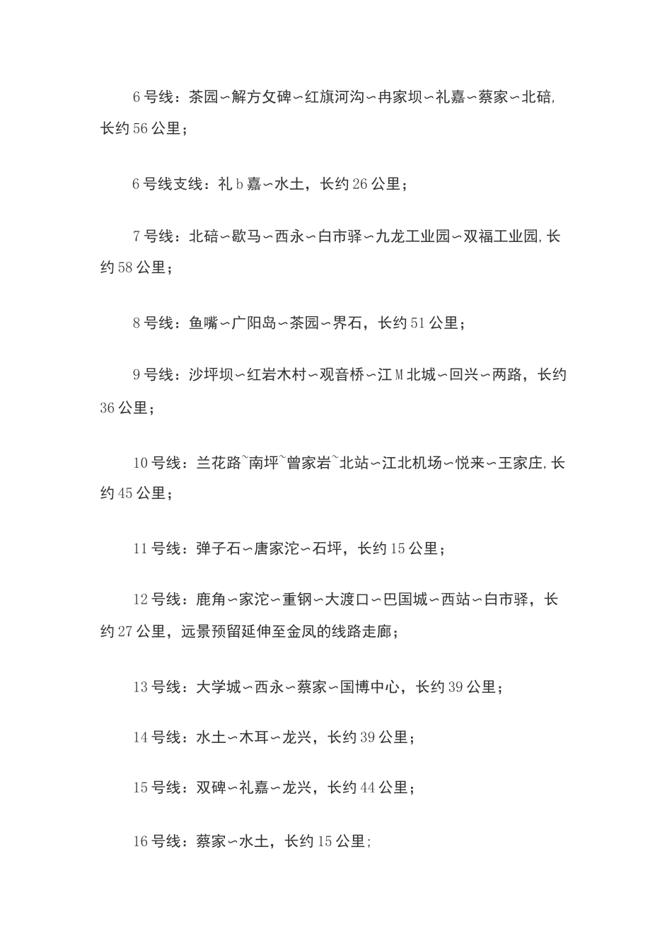 重庆市城市轨道交通总体规划_第2页