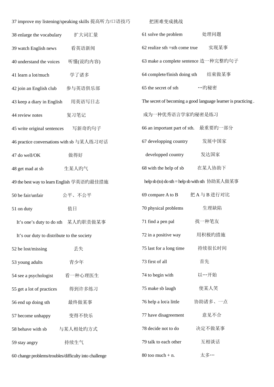 2025年人教版英语九年级重点短语归纳_第2页