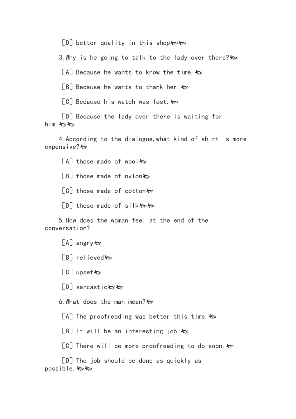 2025年全国英语等级考试pets三级模拟题精华版备考资料_第3页