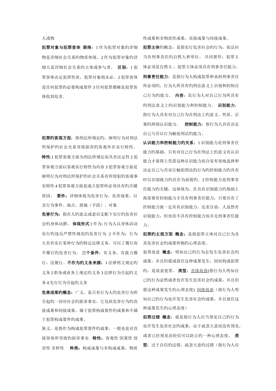 2025年刑法考试资料考点版啊考点版_第2页