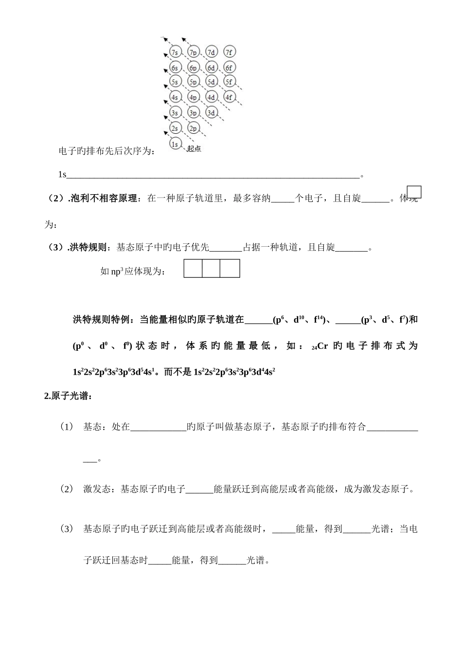 2025年化学选修三归纳总结带配套练习题_第3页