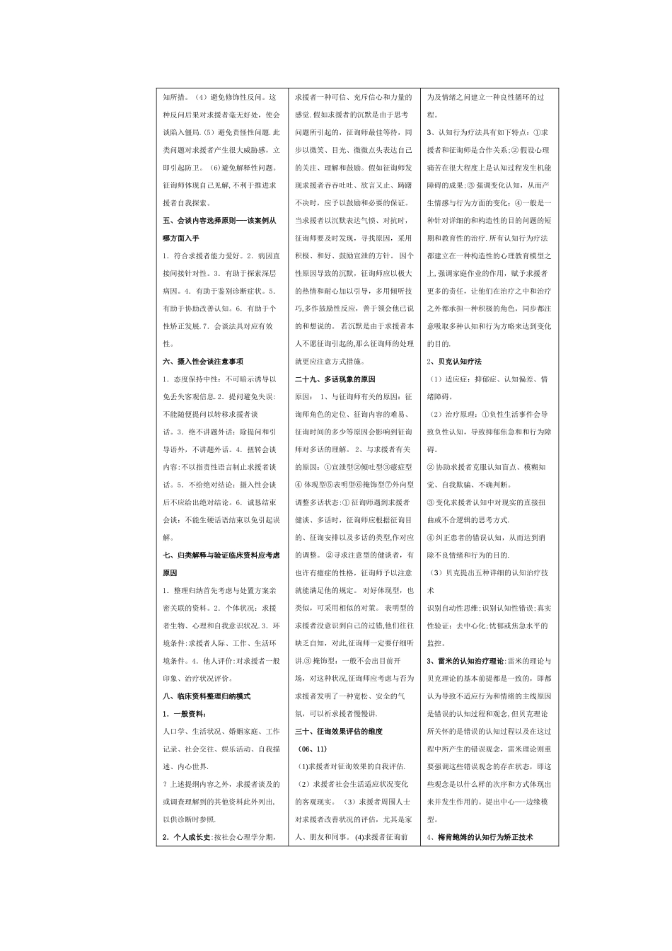 2025年二级三级心理咨询师题库大全_第2页