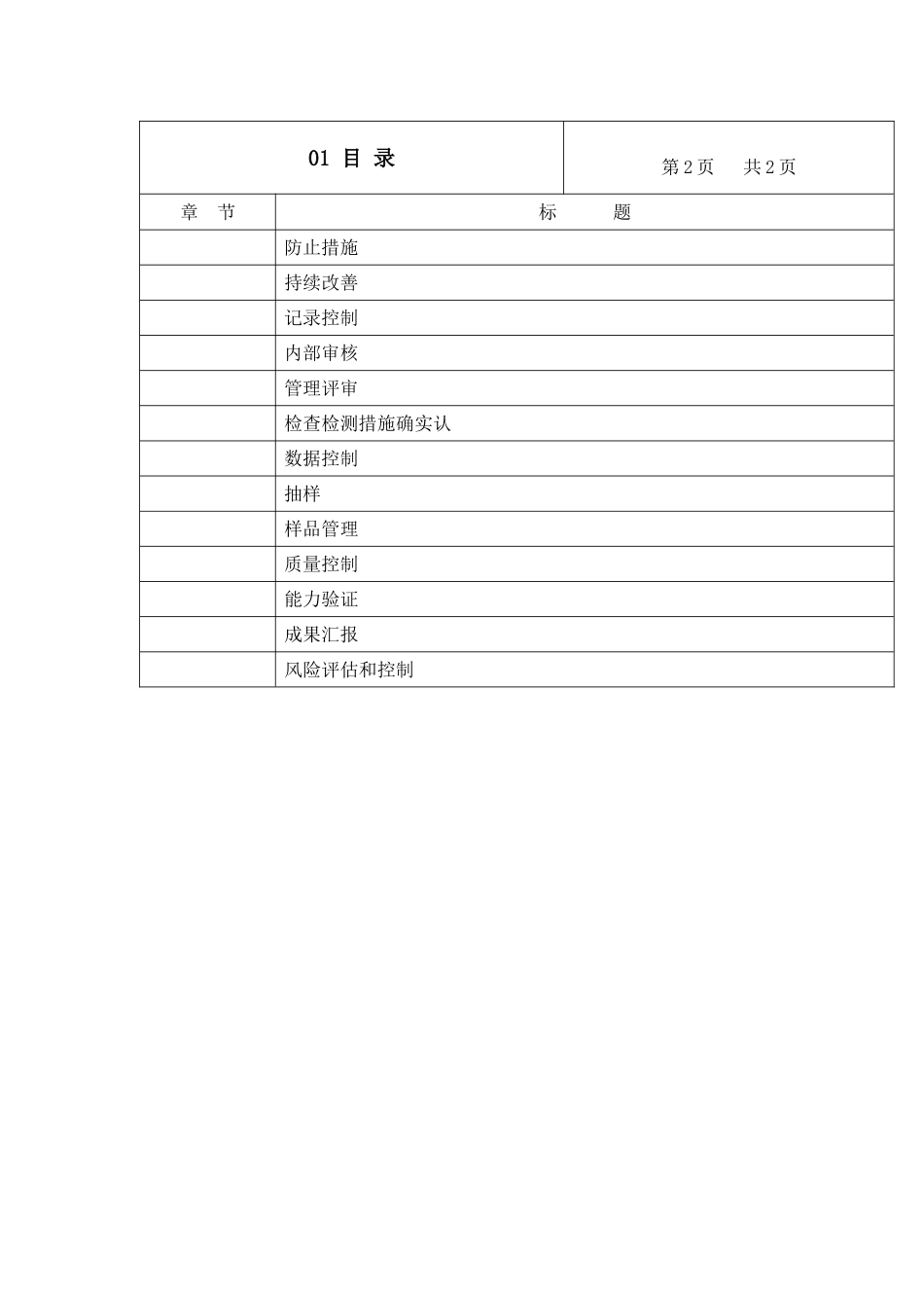 2025年机动车辆检测有限公司质量手册全册手册_第3页