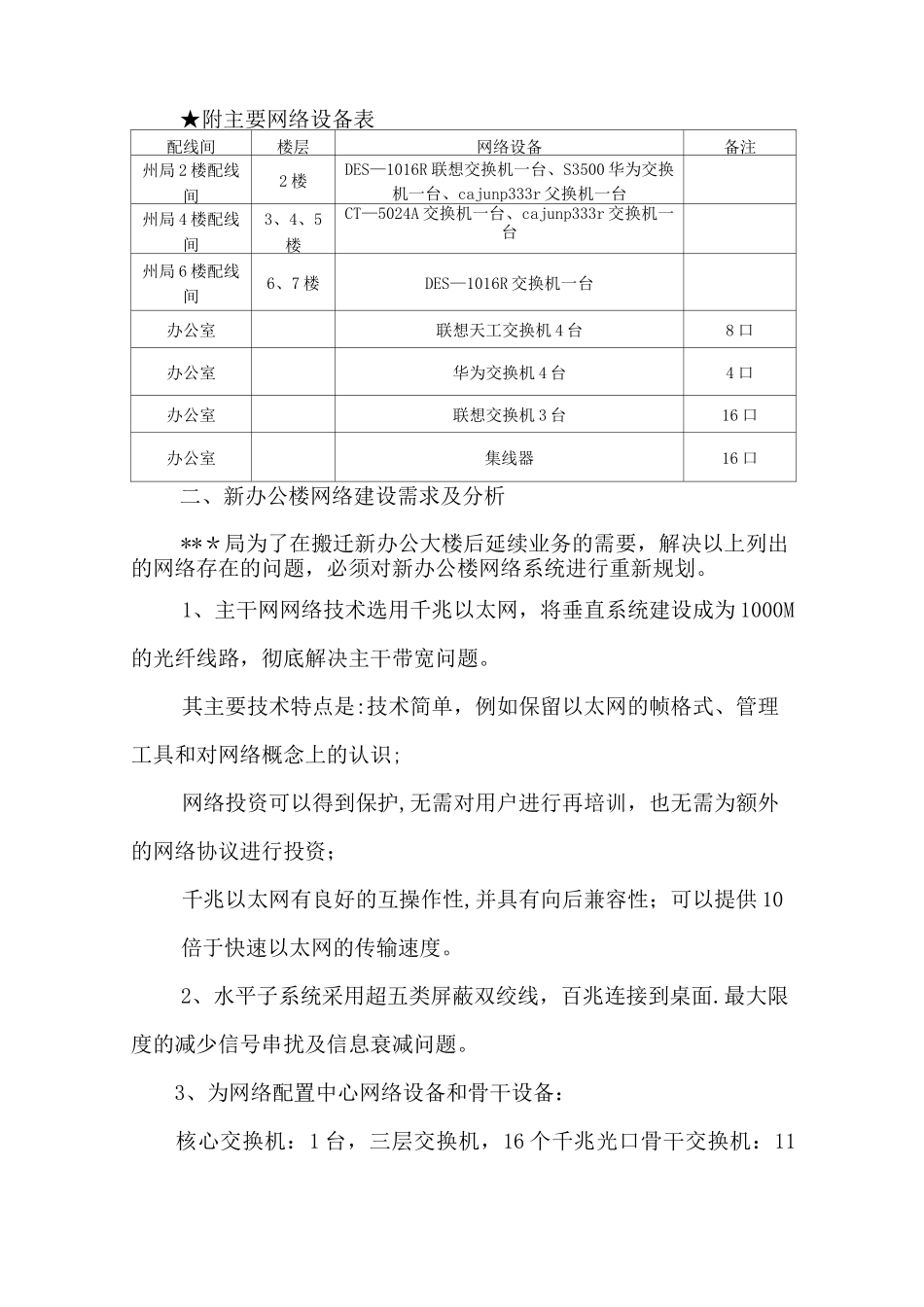 新办公大楼网络信息化建设方案_第2页