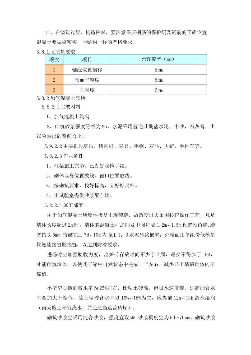 填充墙工程施工方案_第2页