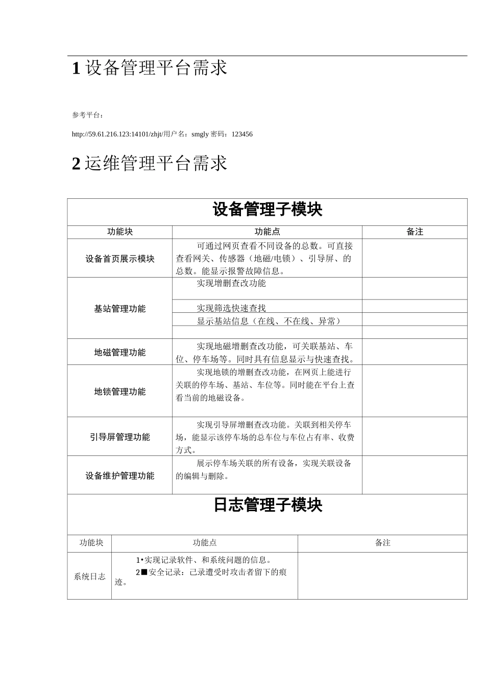 城市智慧停车系统功能需求介绍及其说明_第3页