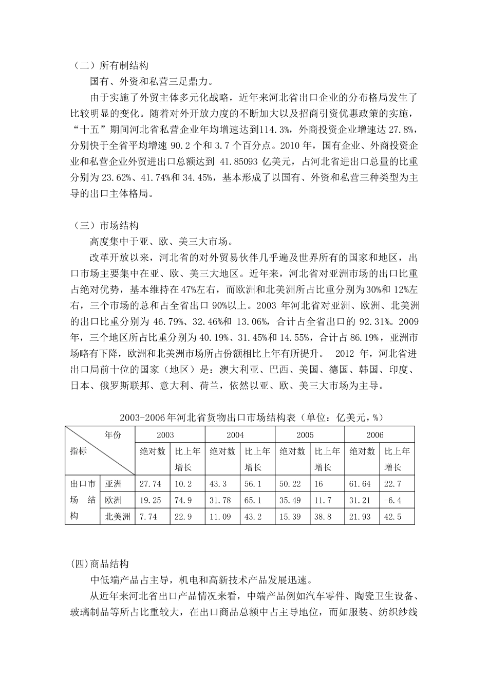 河北省对外贸易状况_第3页