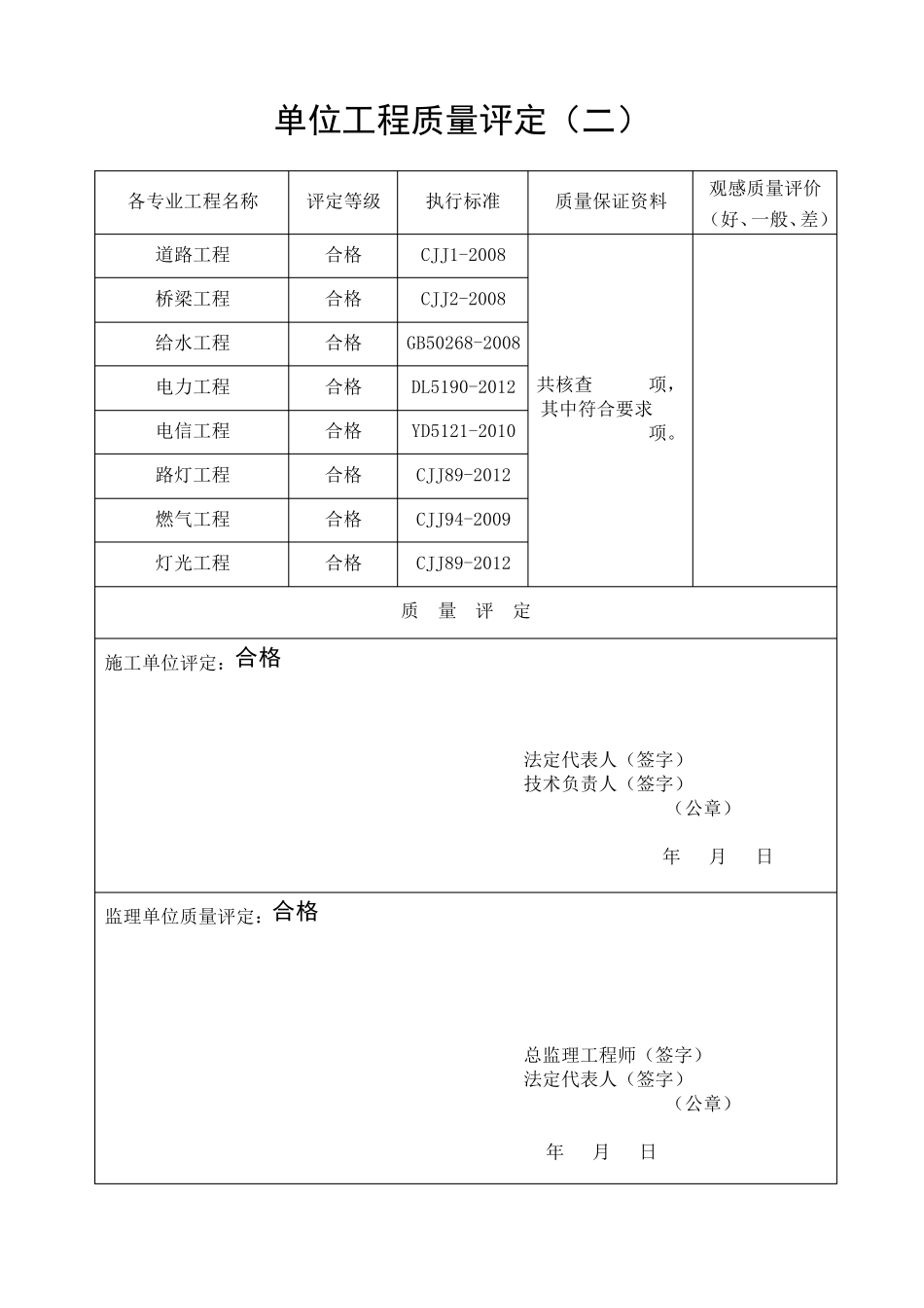 河北省建筑工程竣工报告和验收报告填写范例_第3页