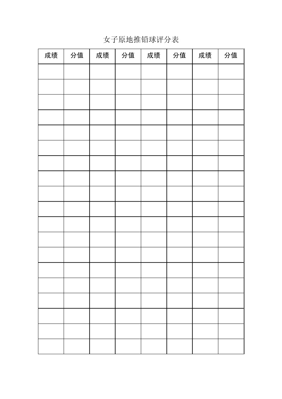 河南体育高考评分标准_第2页