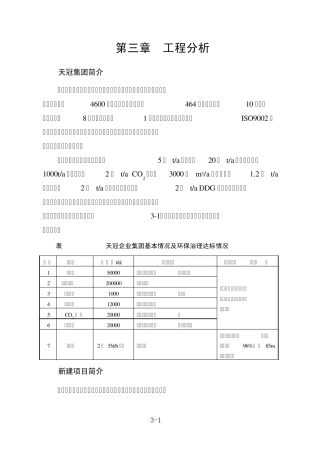 河南天冠企业集团燃料酒精项目