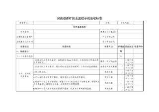 河南省煤矿安全监控系统验收标准
