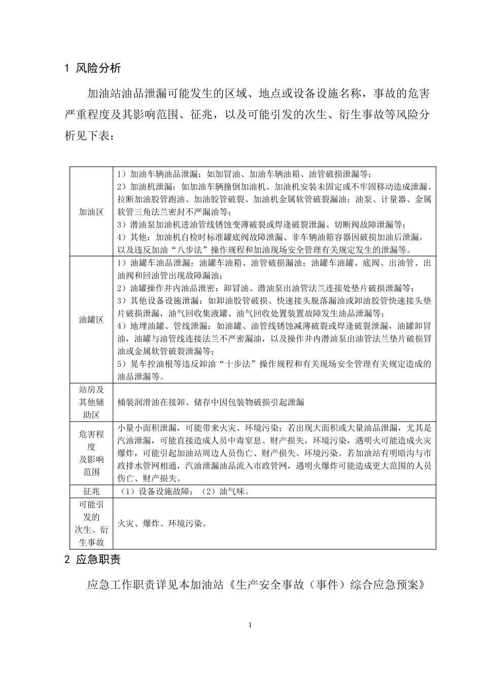 油品泄漏现场处置方案_第3页
