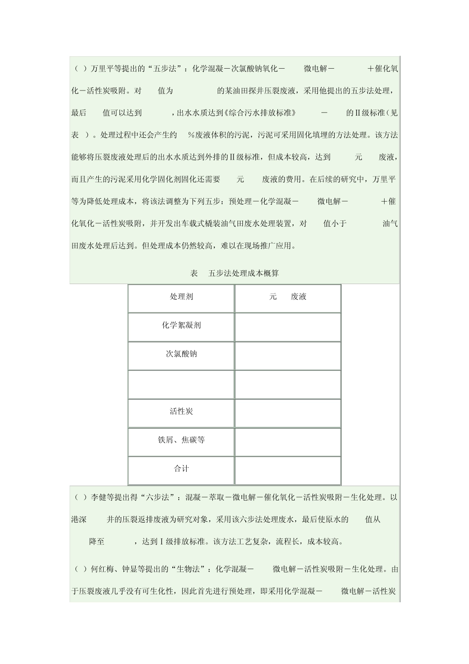 油气井压裂废液处理技术_第2页