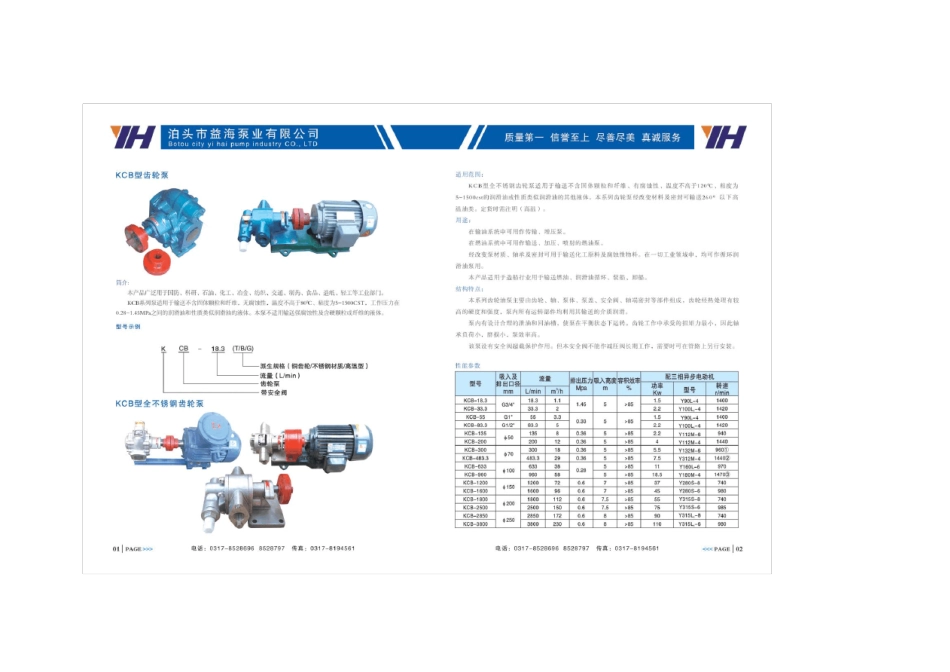 油泵选型手册选型手册_第3页