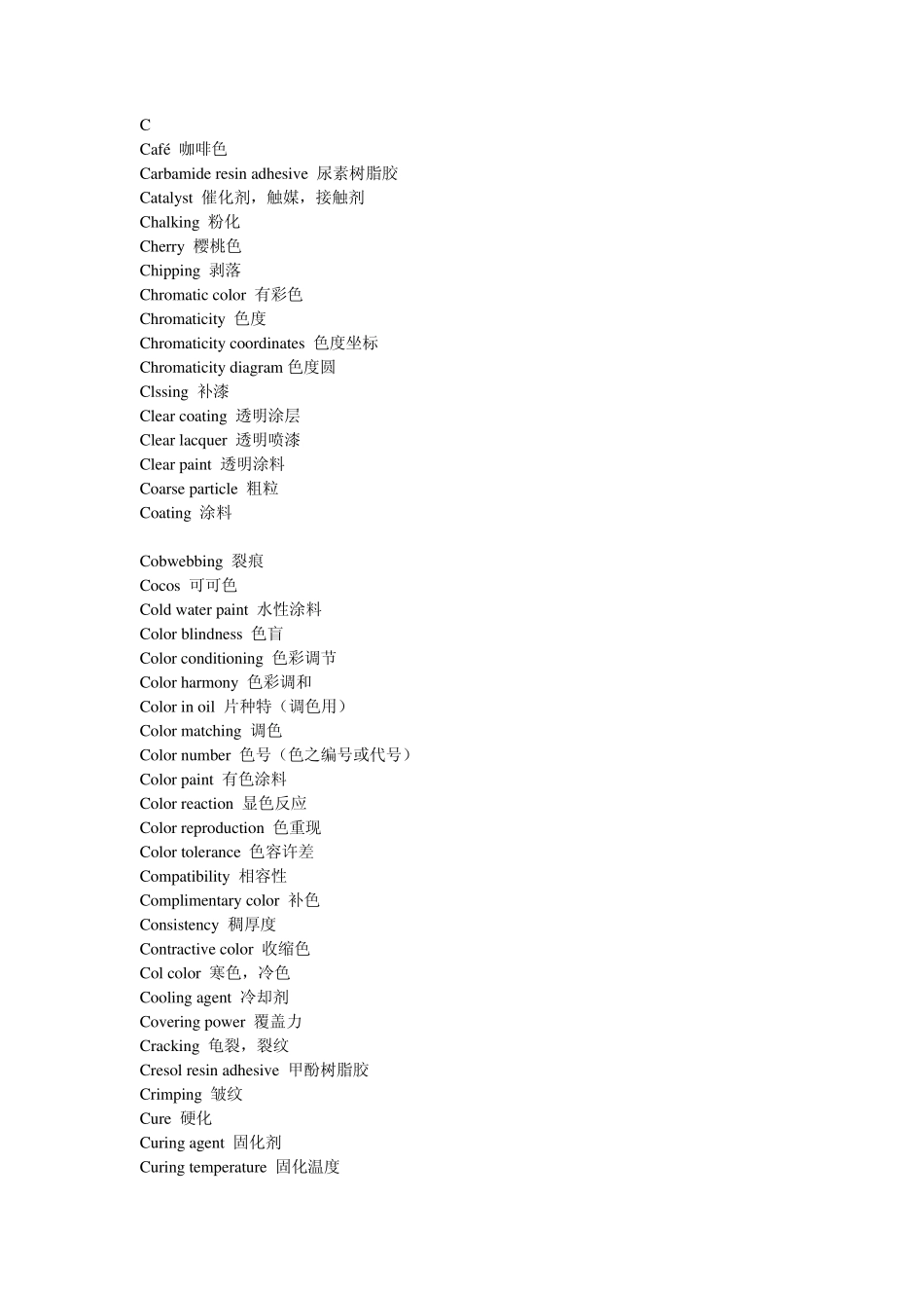 油漆涂料常用英语_第2页